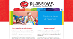 Desktop Screenshot of blossomschildcare.com